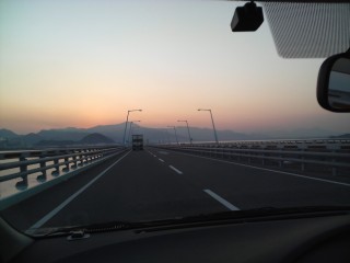 北九州空港を出発! 北九州空港を出発!