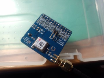 GPSユニット(上面) GPSユニット(上面)